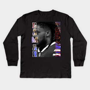 Damar love for 3 Kids Long Sleeve T-Shirt